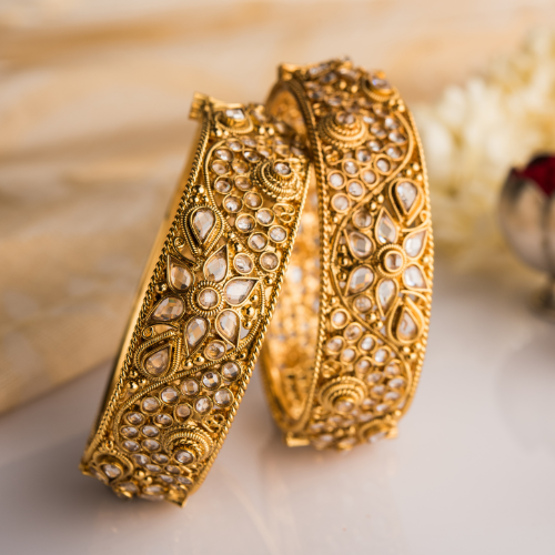 Earrings and necklace set styled for the wedding party